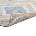 thumbnail image 3 of Freya 5 x 8 Area Rug, Artistic Diamond Pattern, Handwoven Natural Jute, 3 of 5