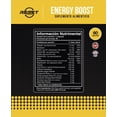 thumbnail image 4 of Energy Boost, suplemento energético con cafeína y acai , sin Gluten Vegetariano sin GMO con Vitaminas- 60 Cápsulas Reset Nutrition Energy Boost, 4 of 6