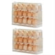 thumbnail image 1 of Refrigerator Egg Rack Flip Fridge Door Egg Storage Rack White, 1 of 5
