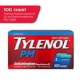 thumbnail image 4 of Tylenol PM Extra Strength Nighttime Pain Relief and Sleep Aid Caplets, Fast, Strong, 100 Count, 4 of 12