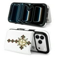 thumbnail image 4 of Ethiopian Cross Framed Leather Wallet Case for iPhone 14 Plus Wallet Case Card Holder Flip, 4 of 8