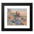 thumbnail image 2 of Pierre-Auguste Renoir 14x12 Black Modern Framed Museum Art Print Titled - Grape Gatherers (Vendangeuses) (C. 1888-1889), 2 of 5