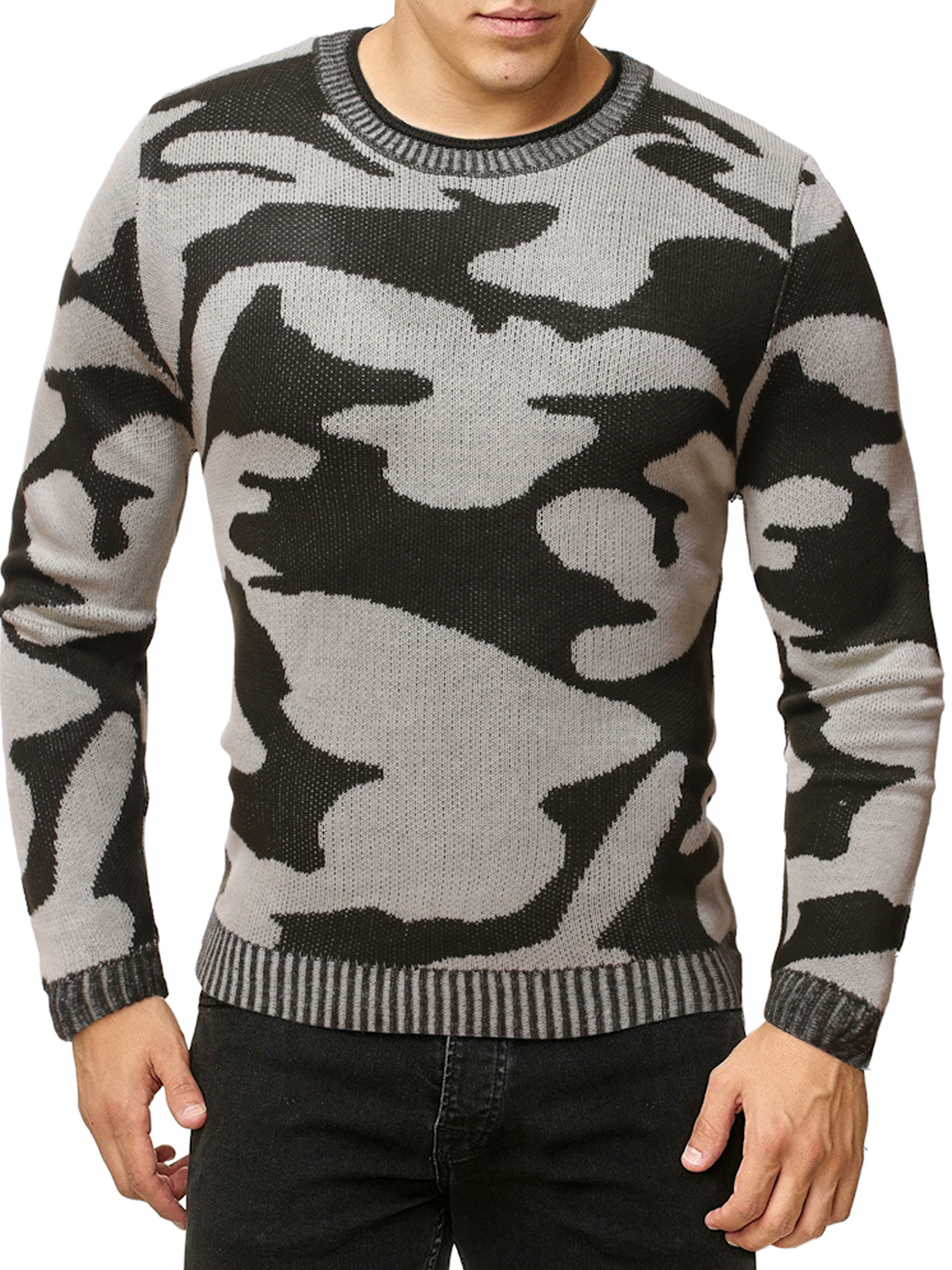 Camouflage jumper mens Clearance