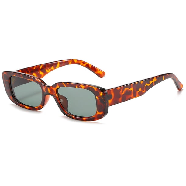 OEC CPO-gafas de sol cuadradas pequeñas para mujer, Montura de plástico, gradiente naranja, marca de moda, diseñador, UV400