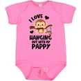 thumbnail image 3 of Inktastic Monkey I Love Hanging out with My Pappy Boys or Girls Baby Bodysuit, 3 of 5