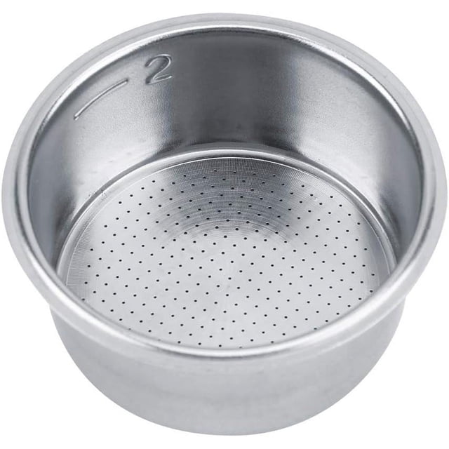 Filtre à Café en Acier Inoxydable Rich Crema, Conception Non Pressurisée pour une Saveur Authentique et un Plaisir Durable