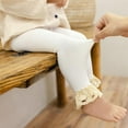thumbnail image 4 of Autumn Winter Toddler Baby Girls Knitted Lace Design Leggings/Pant, 4 of 4