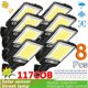 thumbnail image 2 of Farolas solares para exteriores, lámpara Solar con 3 modos de luz, Sensor de movimiento impermeable, iluminación de seguridad para jardín, Patio, camino, 2 of 4