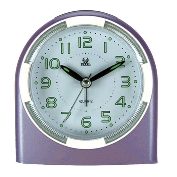 Reloj Despertador Digital para Estudiantes , Repetición Ligera Compacta con Púrpura