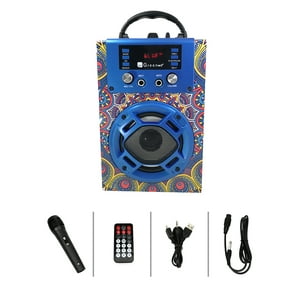 TECHMADE Auriculares SIN Cable Caja DE Carga Compatible con asistentes de  Voz, micrófono Integrado (Blanco/Azul)