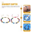 thumbnail image 3 of 2pcs String Evil Eye Bracelets Beaded Bracelets Adjustable Bracelets for Couples, 3 of 8