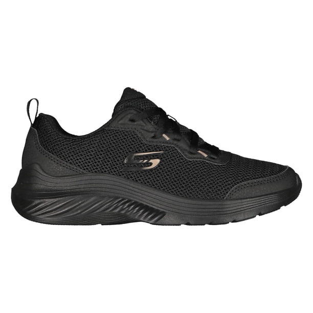 Tenis SKECHERS Bobs Mujer MemoryFoam Sports Malla negro 23