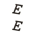 thumbnail image 2 of Ruiboury Metal Letters House Numbers Not Easy To Fade Easy To Install Metal House Number Plaque Iron Decoration Doorplate B17--E 2Set, 2 of 6