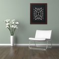 thumbnail image 4 of Trademark Fine Art "Black & White Pattern" Canvas Art by Color Bakery, Black Matte, Wood Frame, 4 of 4