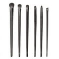 thumbnail image 4 of Soft Wool Eye Shadow Brush 7-Piece Set Eye Makeup Halo Sleeping Silkworm Eyeliner Blade Eye Details Small Makeup Brush-Eye brush-6-pack, 4 of 5