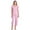 Dot Pink, variant on Casual Nights Women's Short Sleeve Embroidered Floral Capri Pajama Set