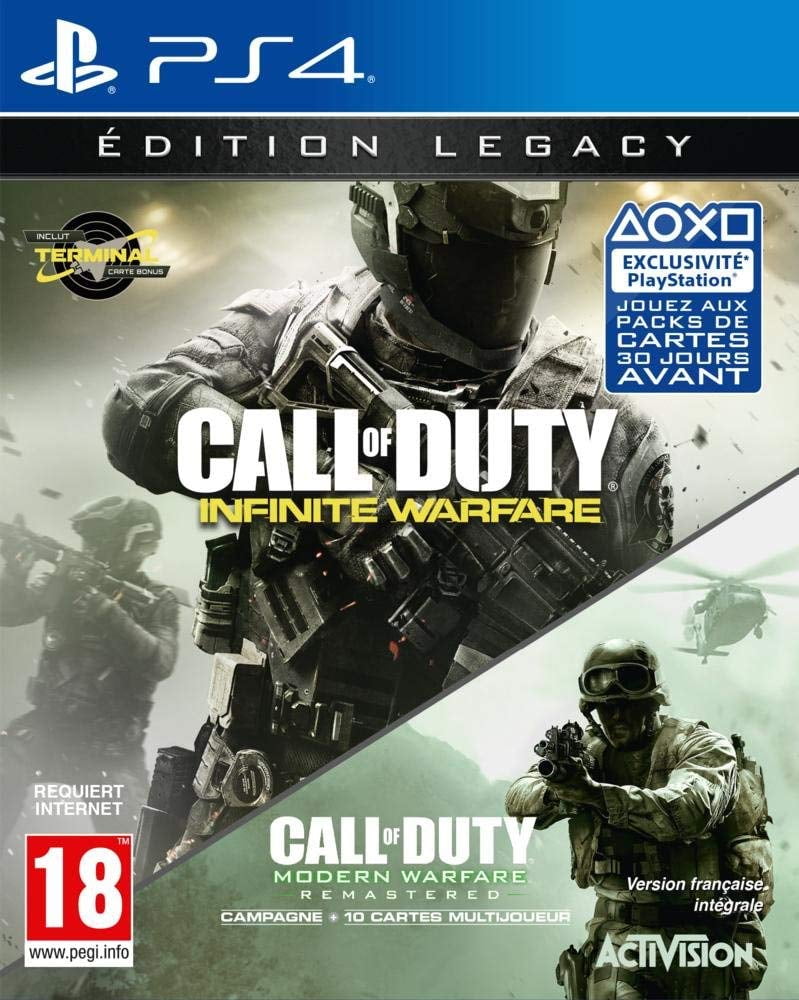 Call of Duty (COD) Infinite Warfare Legacy Edition (PS4 Game) Sony PlayStation 4