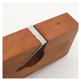 thumbnail image 4 of Planeur en Bois Portable Mini Charpentier Coupe-Bordures Rabotage Rayon Rasage Réglable Clé Manuelle Ensemble d'Outils de Menuiserie Couleur Bois, 4 of 5