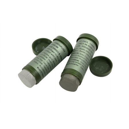 Nato Camo Face Paint Stick Foliage Green and Urban Grey