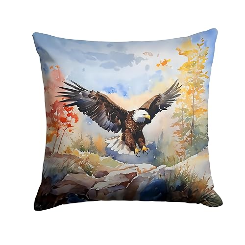 Eagle Throw Pillow 14 in x 14 in