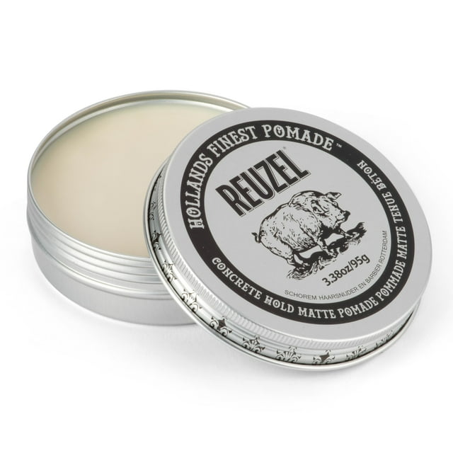 Pomade Reuzel Concrete Matte Strong Hold Soluble en agua