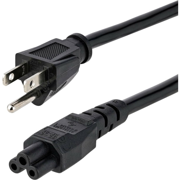 Cable de alimentación para ordenador portátil StarTech.com 3m NEMA5-15P a C5 10A 125V UL