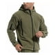 thumbnail image 5 of Chaqueta táctica para hombre, chaqueta caliente con capucha de poliéster, 5 of 7