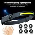 thumbnail image 3 of SUTENGDA 3 Pcs Lampe Frontale LED Rechargeable USB avec Capteur de Mouvement à Induction Toutes Perspectives Lampe Frontale Étanche pour Extérieur Course Pêche Camping, 3 of 8
