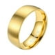 thumbnail image 2 of Anillos para mujer, regalos para mujer TITANIO Acero titanio Acero inoxidable esmerilado Anillo masculino A, 2 of 2