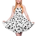 thumbnail image 2 of 2024 Dalmatian Dog Print Dress High Waist Cute Spots Dots Korean Fashion Dresses Summer Woman Oversize Kawaii Trendy Skate Dress, 2 of 7