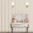 thumbnail image 4 of Laura Ashley Lille Pearlescent Stripe Linen Wallpaper, 4 of 5