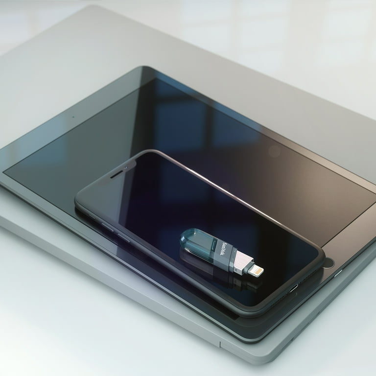 SanDisk 64GB iXpand™ USB Dual Flash Drive Flip for Photos