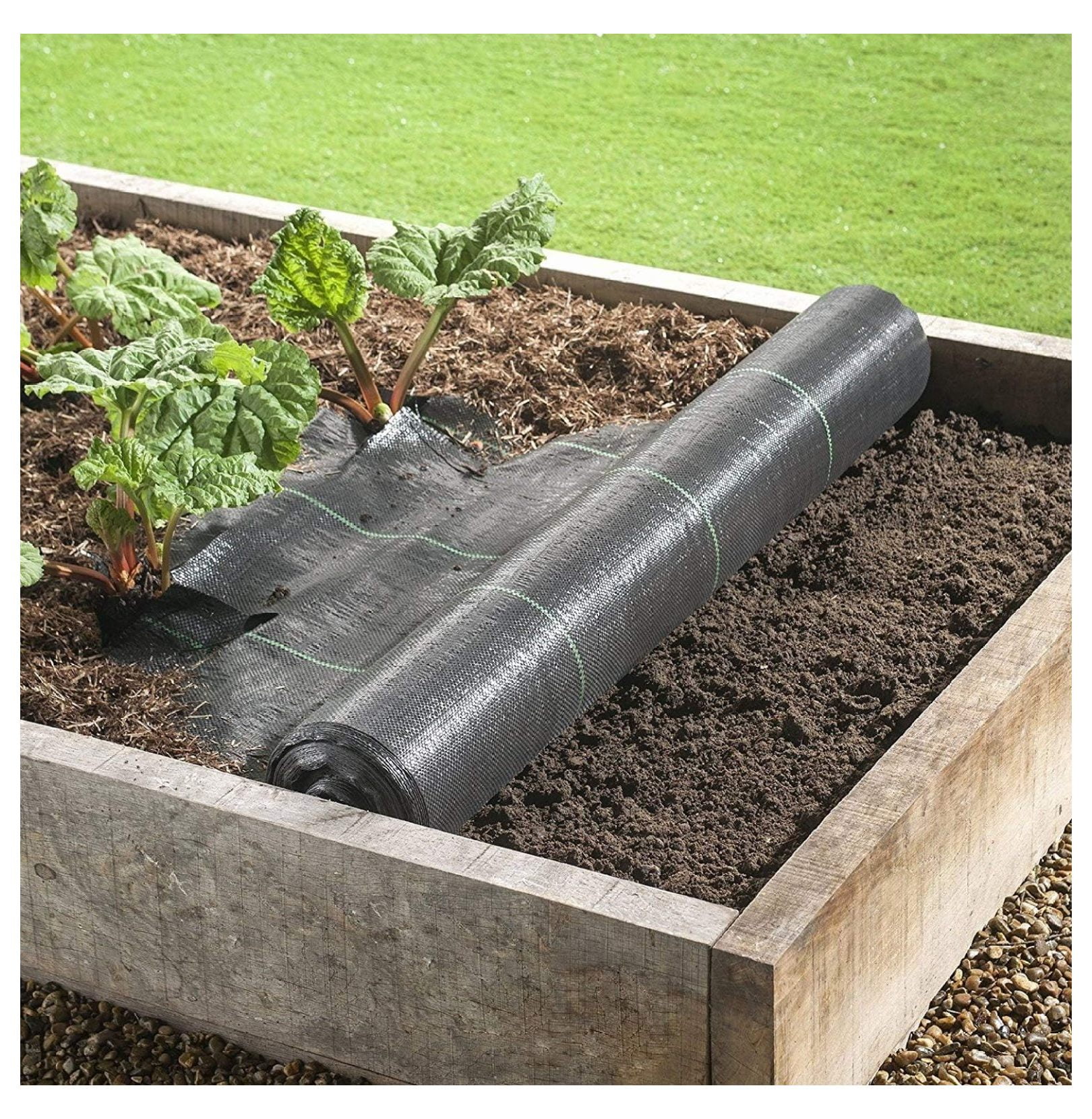 3ft x 300ft Landscape Fabric Durable Weed Barrier Mats Prevent Weeds, Easy Install Weed Blocker, Premium Weed Barrier Fabric