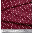 thumbnail image 2 of Soimoi Red Moss Georgette Fabric Arrows Arrow Fabric Prints By Yard 42 Inch Wide, 2 of 3