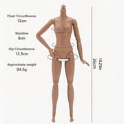1/6 Scale 22 Joints Yoga Doll Body, Articulated Action Figure for Custom, 26cm