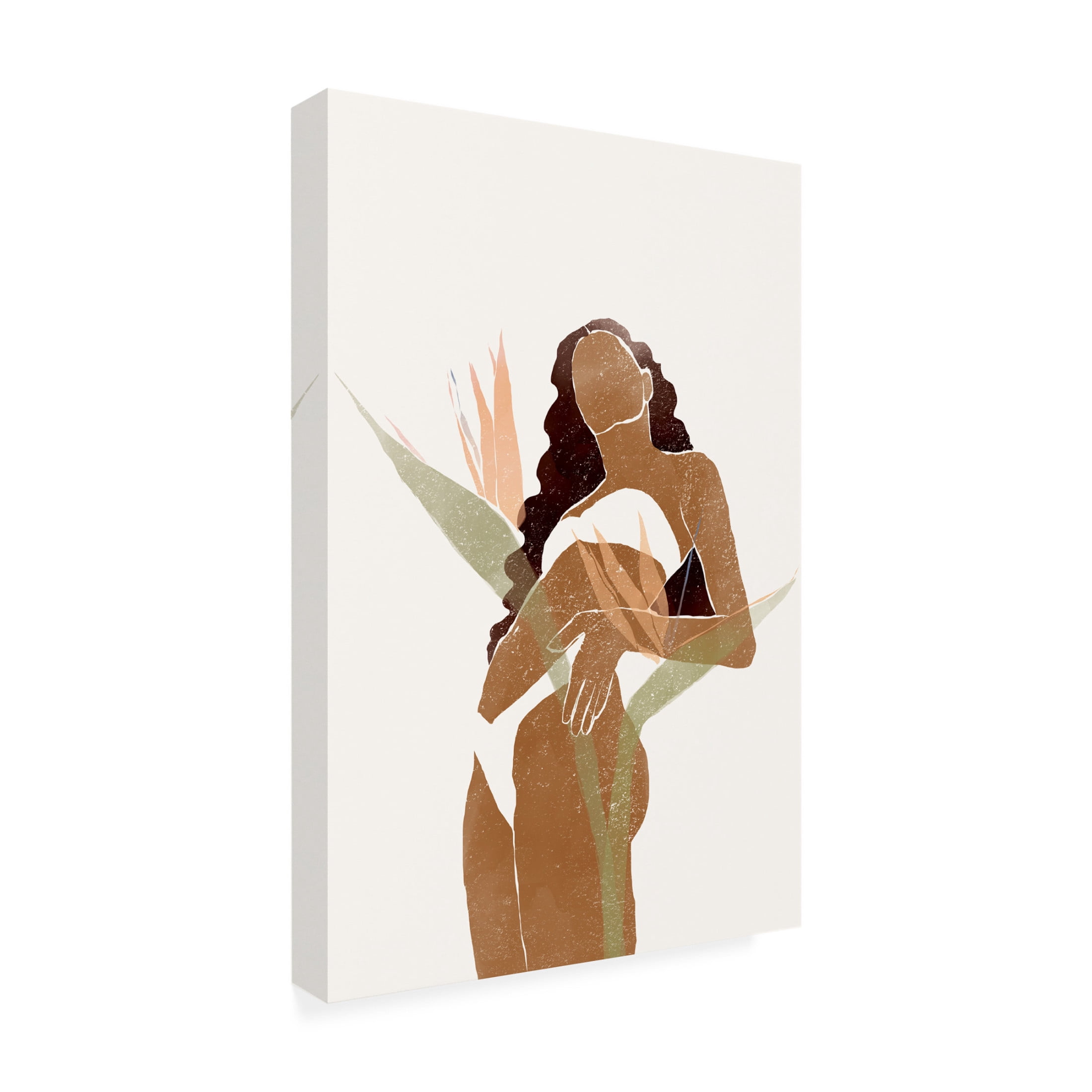 Canvas Wall Art - Yuyu Pont 'Swimsuit II' Wall Art for Living Room, Bedroom, or Office Décor by Trademark Fine Art - 30 x 47 Inches
