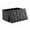 30in/Black/29.92 x 14.96 x 14.96 inch, variant on Alvantor Storage Ottoman Bench, Foldable Faux Leather with Tufted Foam Seat and Center Divider, Black, 30 in x 15 in x 15 in