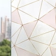 thumbnail image 1 of Película para ventana con diseño geométrico moderno, diseño estático que bloquea los rayos UV y bloquea la luz solar deslumbrante para superficies lisas (impermeable), 1 of 5
