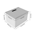 thumbnail image 6 of Drop-in Ice Chest Kitchen Ice Cooler BBQ Island Ice Bin Stainless Steel Ice Bin, 6 of 14