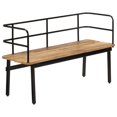 thumbnail image 2 of vidaXL Bench 47.2"x15.7"x27.6" Solid Mango Wood, 2 of 6