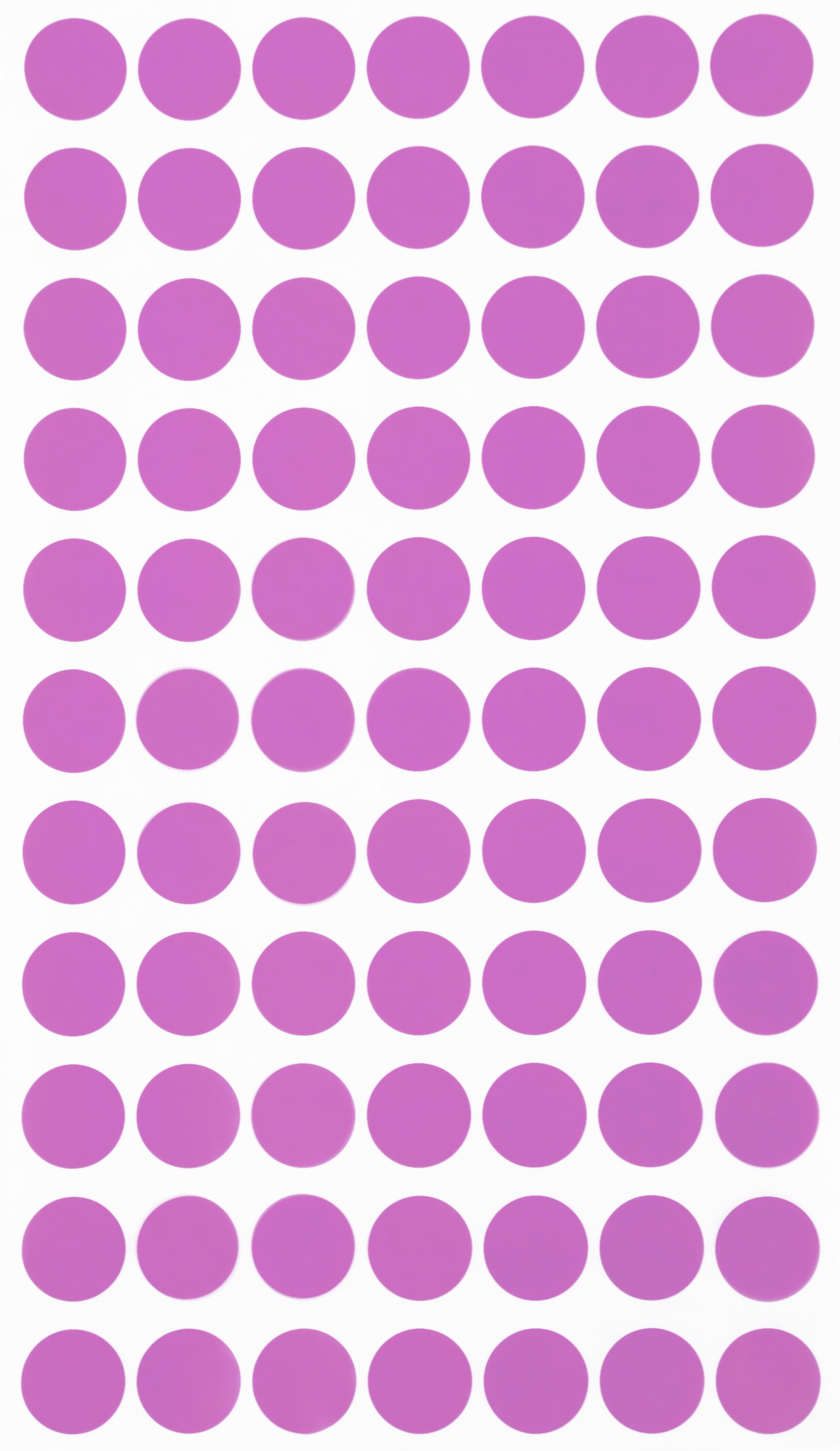 100 Dark Pink 15mm Colour Code Dots Round Stickers Sticky ID Labels 1/2 Inch 