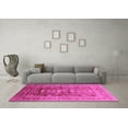 thumbnail image 3 of Ahgly Company Indoor Rectangle Oriental Pink Traditional Area Rugs, 5' x 7', 3 of 4