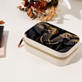 thumbnail image 7 of Elephant Luxurious Velvet Travel Organizer Box with Removable Compartment - Ideal Gift for Jewelry Lovers, Necklace Holders, 7 of 7