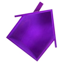 Hemobllo Wooden House Shaped Wall Shelf Decorative Floating Shelf for Living Room and Office