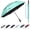 Mint Green/ Black UV Coating, variant on 72 Inch Automatic Open Golf Umbrella, Extra Large Vented Stick Umbrellas with Windproof Double Canopy