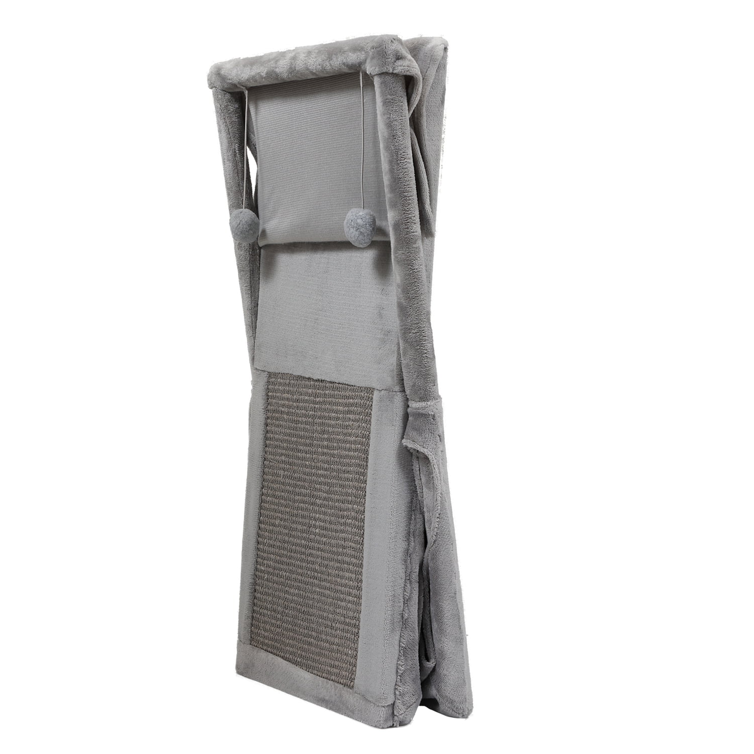 Pefilos Fold and Store Cat Tower Tree Cat Nest Hammock for Kitten Ferret Puppy Rabbit or Small Pet, Gray Pefilos Fold and Store Cat Tower Tree Cat Nest Hammock for Kitten Ferret Puppy Rabbit or Small Pet, Gray