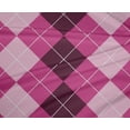 thumbnail image 4 of oneOone Polyester Lycra Pink Fabric Argyle Check Sewing Craft Projects Fabric Prints By Yard 56 Inches Wide, 4 of 4