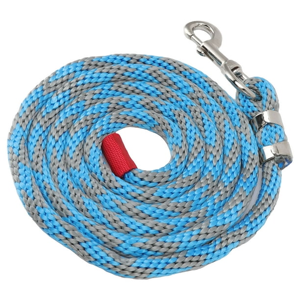 Livestock Rope, Durable Tug Resistance Soft Touch Horse Rope For Pet Blue  Grey