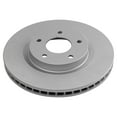 thumbnail image 3 of TRQ Front Brake Pad & Rotor Kit Brake Pads Brake Rotor Semi-Metallic Vented Premium G-Coated Fits Select 2007-2012 Nissan Sentra, 3 of 5