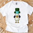 thumbnail image 1 of T-Shirt Inspiré de Zombie Poulet Jockey Minecraft, 1 of 2